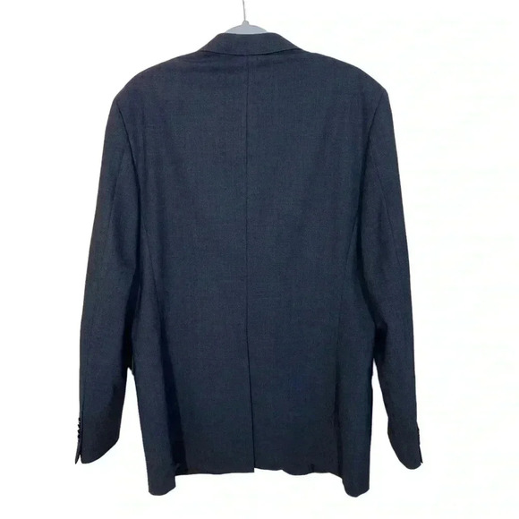 Theory grey wool suit coat jacket 42 long - Picture 4 of 6